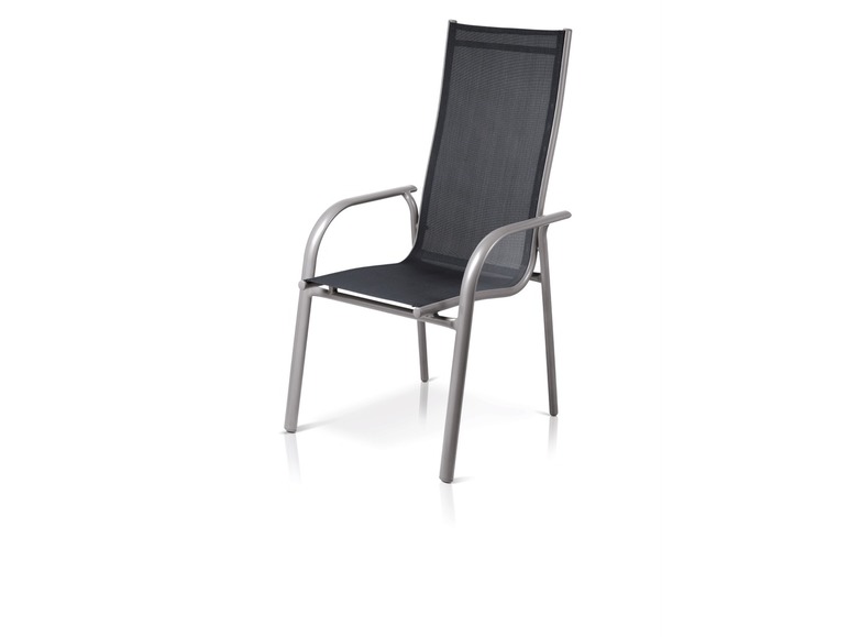 Aller en mode plein écran FLORABEST® Chaise empilable en aluminium - Photo 1