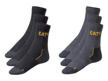 Caterpillar Chaussettes de travail pour hommes, 3 paires