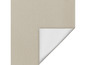 Tissu de toile beige avec une doublure blanche.
