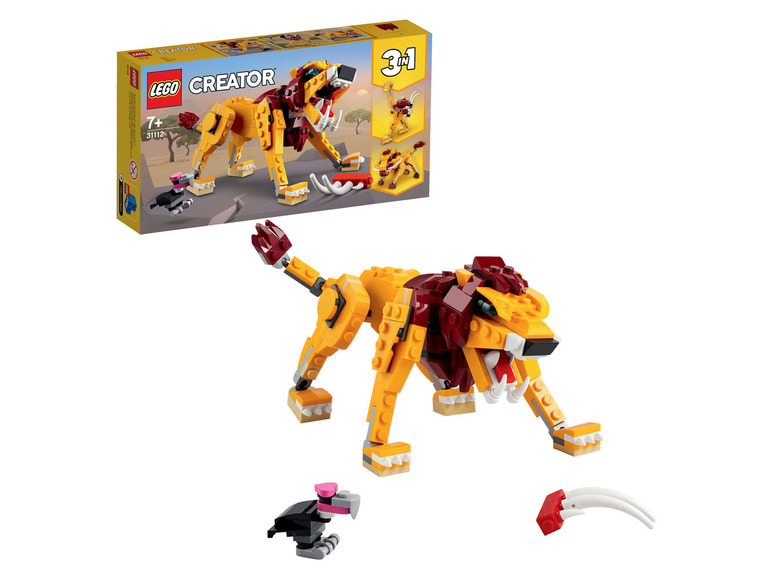 Aller en mode plein écran LEGO® Creator Le lion sauvage (31112) - Photo 5