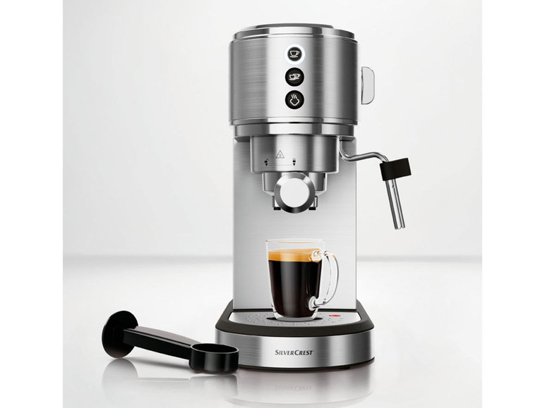 Ga naar volledige schermweergave: SILVERCREST® Espressomachine Slim, 1350 W - afbeelding 7