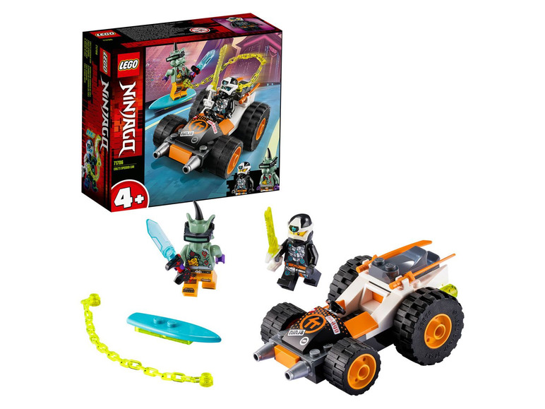 Ga naar volledige schermweergave: LEGO® NINJAGO Cole's speederwagen (71706) - afbeelding 13