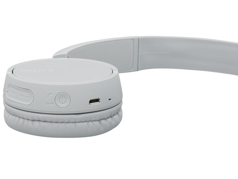 Ga naar volledige schermweergave: SONY Bluetooth koptelefoon MDR-ZX 220 BTB Grijs - afbeelding 3