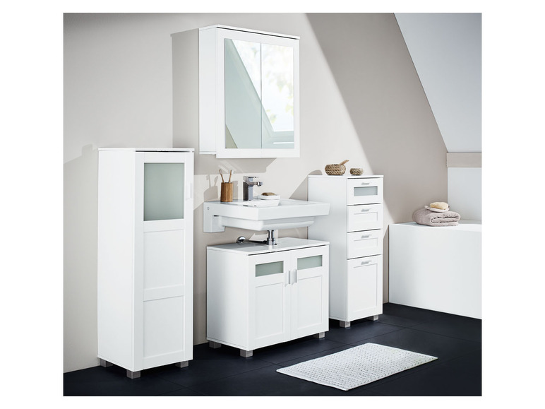 Ga naar volledige schermweergave: LIVARNO home Badkamerkast, 37 x 98 x 35 cm - afbeelding 2