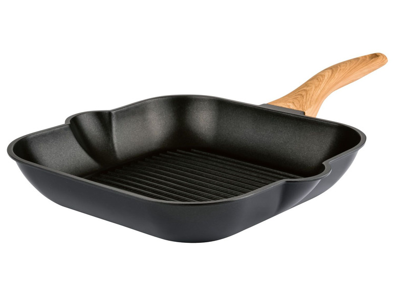 Ga naar volledige schermweergave: ERNESTO® Aluminium pan of grillpan, anti-aanbaklaag - afbeelding 8