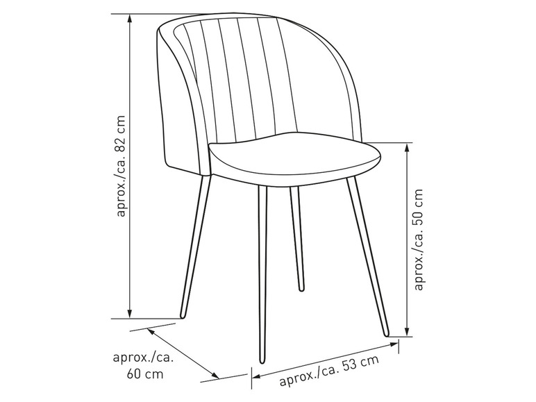 Ga naar volledige schermweergave: Livarno Home Decoratieve stoel - afbeelding 5