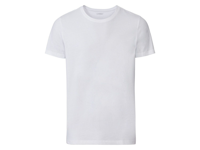Ga naar volledige schermweergave: LIVERGY® T-shirts voor heren, set van 2, puur katoen - afbeelding 8