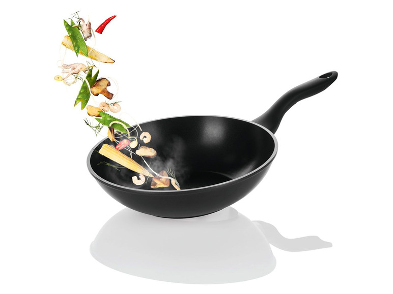 Ga naar volledige schermweergave: ERNESTO® Aluminium pan of wokpan Ø 28 cm - afbeelding 4