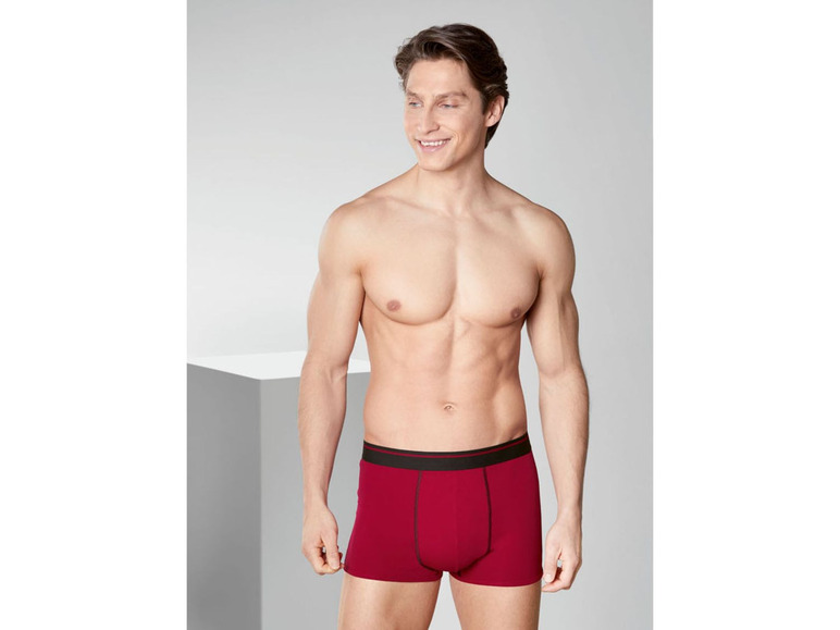 Ga naar volledige schermweergave: LIVERGY® Boxershorts voor heren, set van 2, biokatoen en elastaan - afbeelding 8