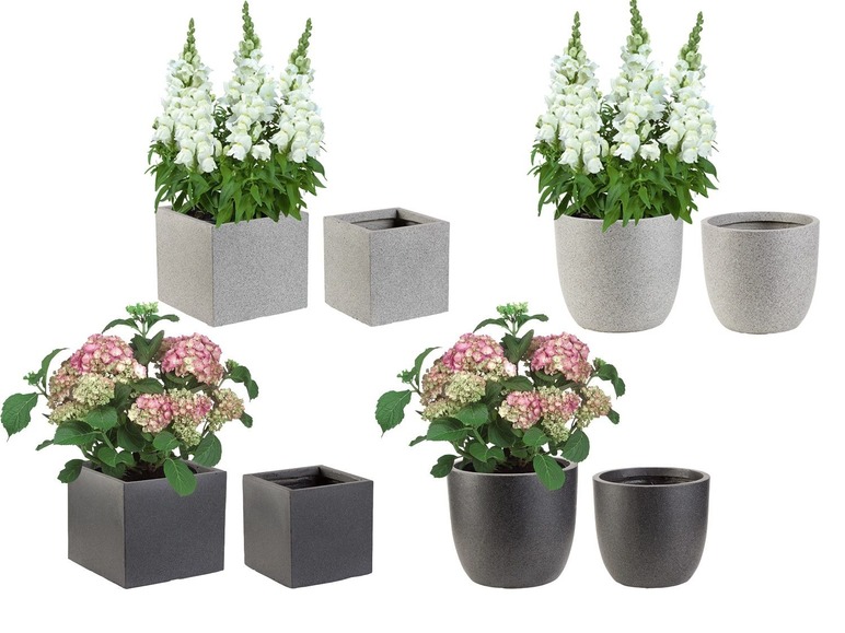Ga naar volledige schermweergave: florabest Set plantenpotten - afbeelding 1