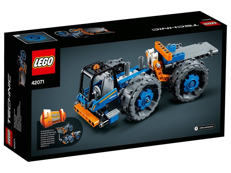 Ga naar volledige schermweergave: LEGO® Technic Afvalpersdozer (42071) - afbeelding 2