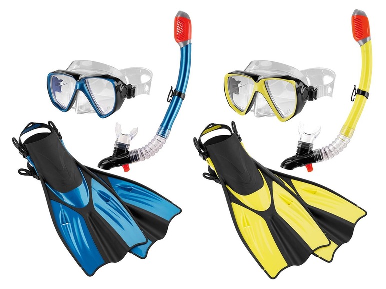 Ga naar volledige schermweergave: CRIVIT Professionele duik- en snorkelset voor volwassenen - afbeelding 1