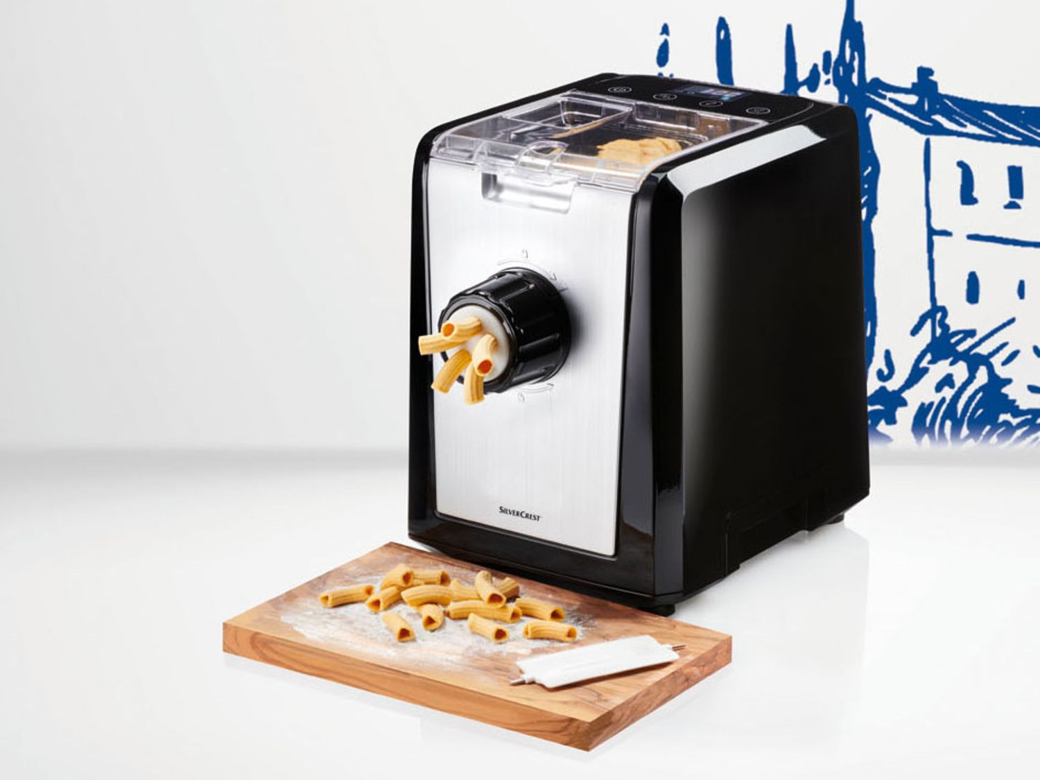 SILVERCREST Machine à pâtes, 220 W, 8 embouts | Lidl.be
