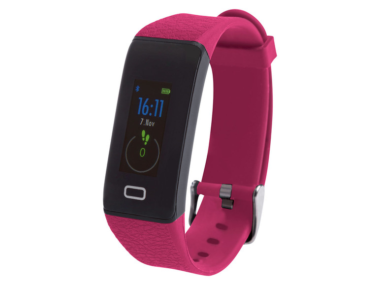 Aller en mode plein écran SILVERCREST Bracelet fitness connecté, fonction Bluetooth®, avec app - Photo 2