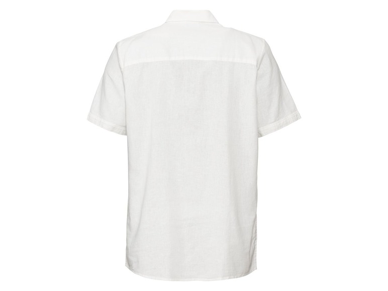 Ga naar volledige schermweergave: LIVERGY® Hemd met korte mouwen van linnen en katoen - afbeelding 17