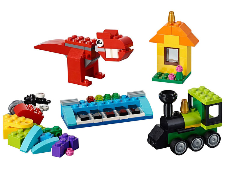 Ga naar volledige schermweergave: LEGO® Classic Stenen en ideeën (11001) - afbeelding 4