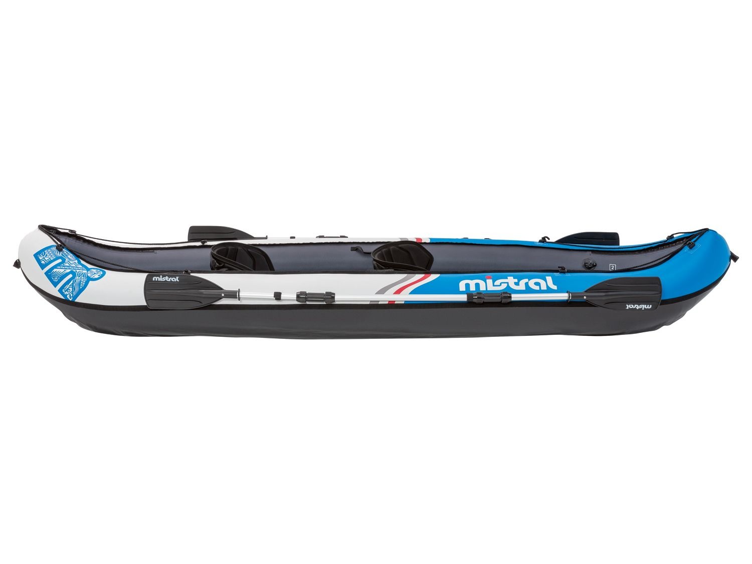 Mistral Kayak gonflable, jusqu’à 200 kg Lidl.be