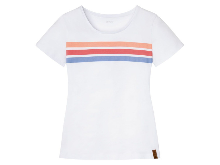 Ga naar volledige schermweergave: esmara® Katoenen T-shirt met korte mouwen - afbeelding 1