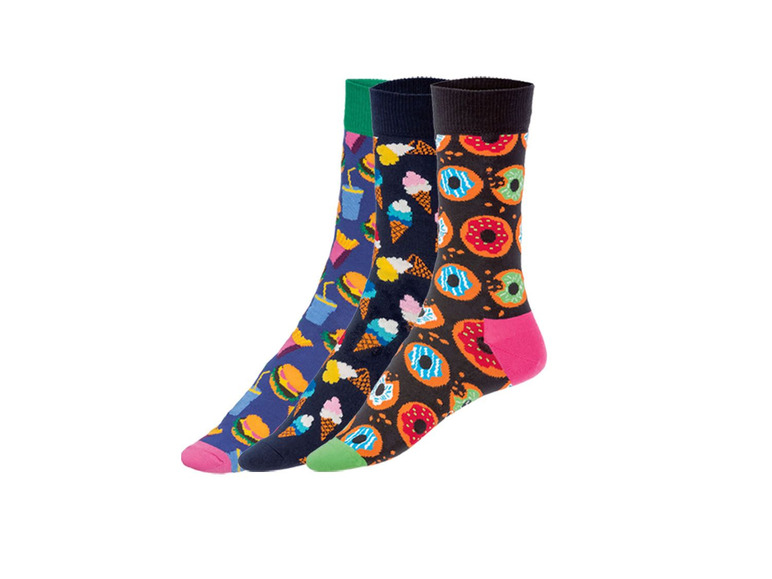 Ga naar volledige schermweergave: Happy Socks Sokken, set van 3 paar, katoen, polyamide en elastaan - afbeelding 11