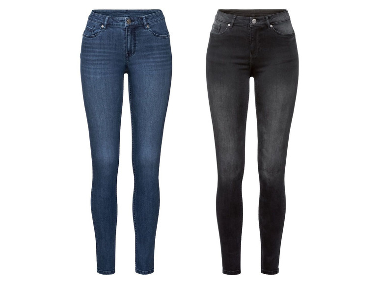 Ga naar volledige schermweergave: esmara® Super skinny jeans voor dames, 5-pocketstijl, katoen, elastomultiester, elastaan - afbeelding 1