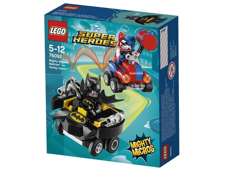 Ga naar volledige schermweergave: LEGO® DC Universe Super Heroes Mighty Micros: Batman™ vs. Harley Quinn™ (76092) - afbeelding 3