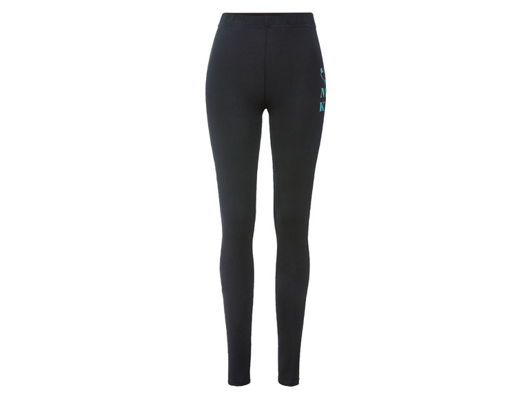Leggings noirs avec logo MK.