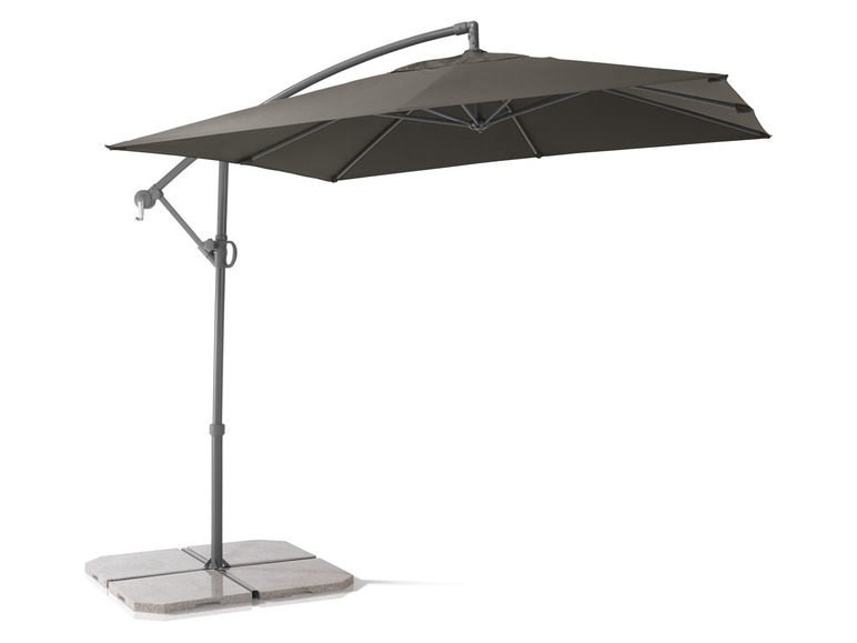 Ga naar volledige schermweergave: FLORABEST® Zwevende parasol, 2,5 x 2,5 m - afbeelding 3