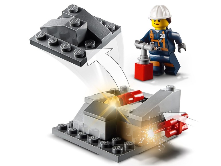 Ga naar volledige schermweergave: LEGO® City Mijnbouwteam (60184) - afbeelding 11
