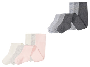 lupilu® Set van 3 paar broekkousen van een biokatoenmix
