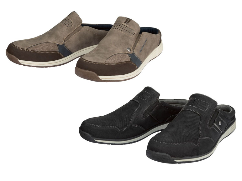 Aller en mode plein écran LIVERGY® Sabots confortables pour hommes, semelle Footflexx, largeur G - Photo 1