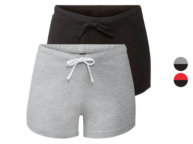 esmara Set de 2 shorts en un mélange de coton bio