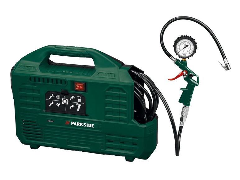 Aller en mode plein écran PARKSIDE® Compresseur portable »PKZ 180 C5«, 1 100 W, sans cuve - Photo 1