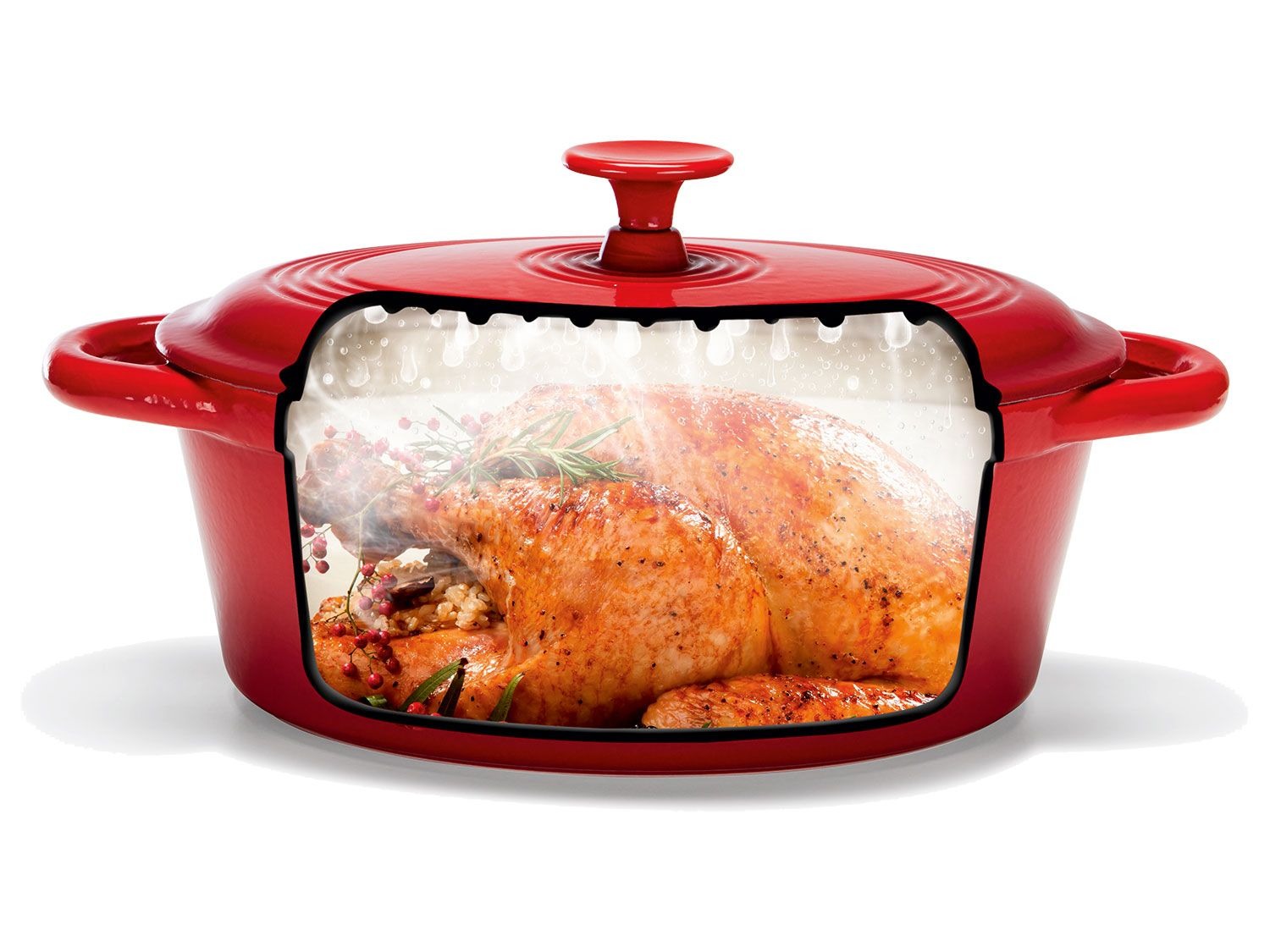 ERNESTO® Cocotte en fonte (4 L) Lidl.be