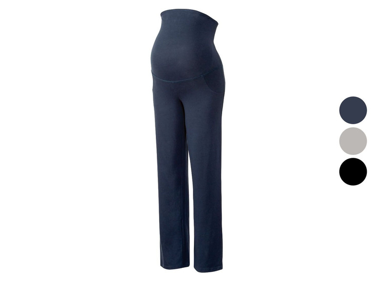 Aller en mode plein écran esmara® Pantalon de grossesse en un mélange de coton bio - Photo 1