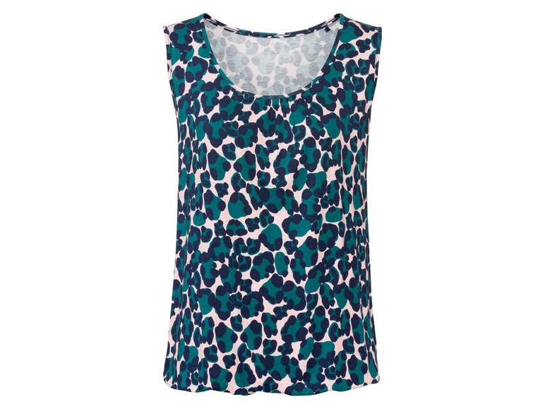 Ga naar volledige schermweergave: esmara® Mouwloze blouse met elastische zoom - afbeelding 8