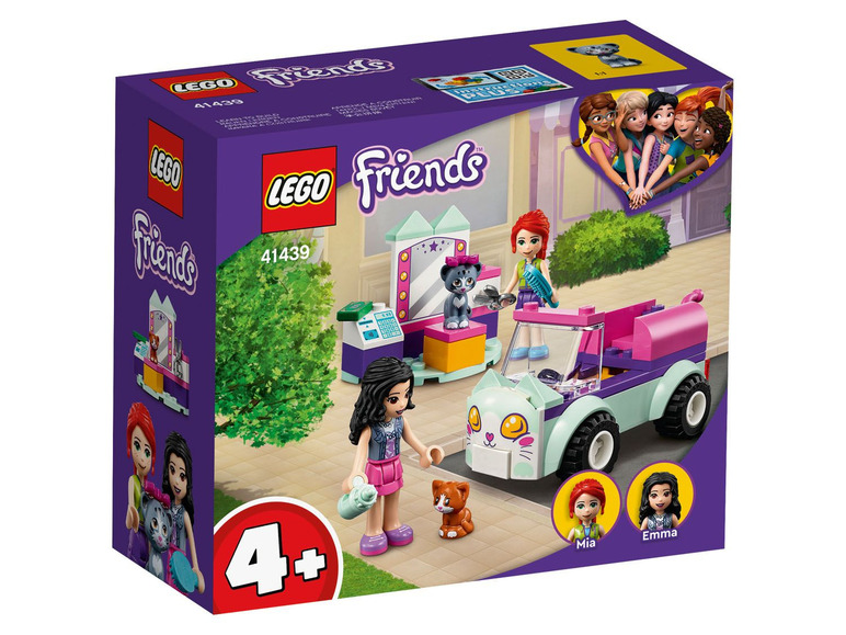 Aller en mode plein écran LEGO® Friends La voiture de toilettage pour chat (41439) - Photo 1
