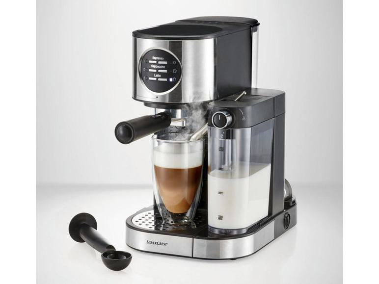 Ga naar volledige schermweergave: SILVERCREST Espressomachine, 1470 W, waterreservoir van 1,2 L - afbeelding 8