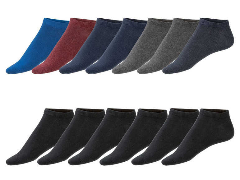 Ga naar volledige schermweergave: LIVERGY® Sokken voor heren, 7 paar, katoen, polyamide en elastaan - afbeelding 1