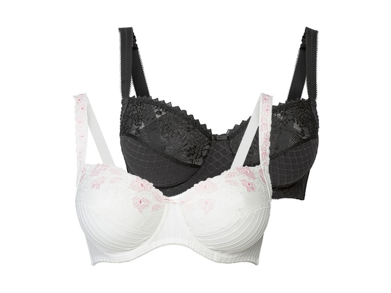 Ga naar volledige schermweergave: ESMARA® Lingerie Set van 2 beugelbeha's, vormgevend - afbeelding 2