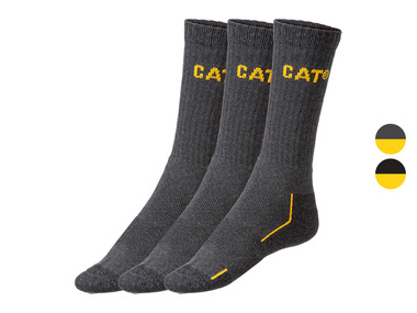 Caterpillar Chaussettes de travail pour hommes, 3 paires