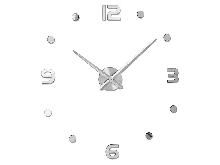 Aller en mode plein écran AURIOL® Horloge murale, chiffres autocollants - Photo 4