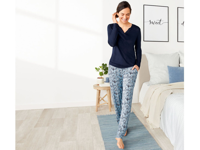 Ga naar volledige schermweergave: ESMARA® Comfortabele pyjama met lange mouwen en lange broek - afbeelding 42