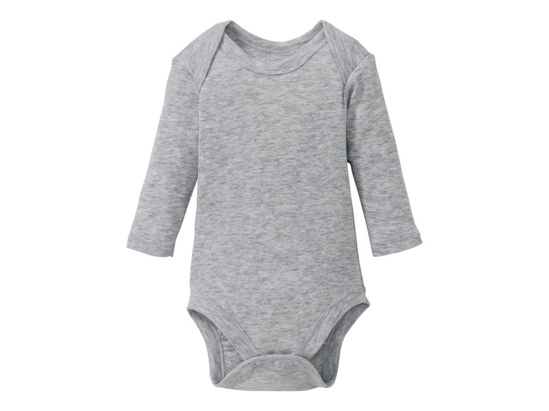 Ga naar volledige schermweergave: lupilu® Set van 2 body's met lange mouwen voor baby's - afbeelding 8