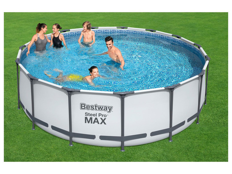 Ga naar volledige schermweergave: Bestway Zwembad »Steel Pro Max«, Ø 457 x 122 cm - afbeelding 2