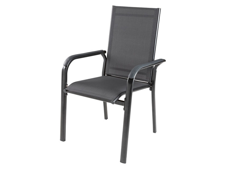 Aller en mode plein écran florabest Chaise empilable en aluminium - Photo 1