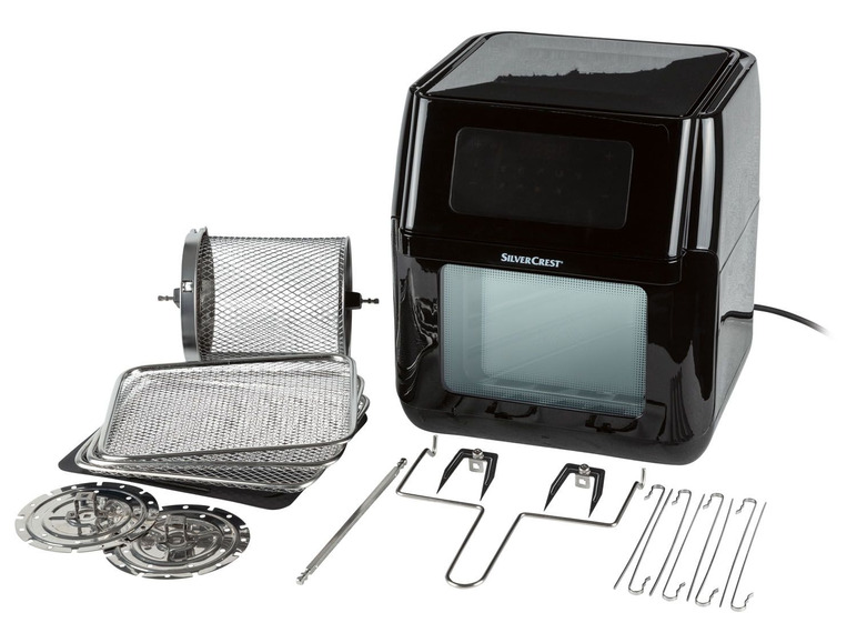 Aller en mode plein écran SILVERCREST® KITCHEN TOOLS Friteuse à air chaud 9 en 1, 1 800 W - Photo 7