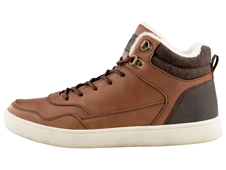 Ga naar volledige schermweergave: LIVERGY® Sneakers voor heren, PU, textiel, TPR - afbeelding 4