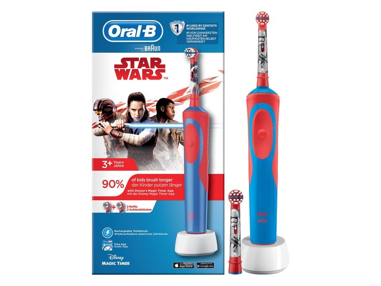 Aller en mode plein écran Oral-B Brosse à dents électrique Vitality Star Wars - Photo 1