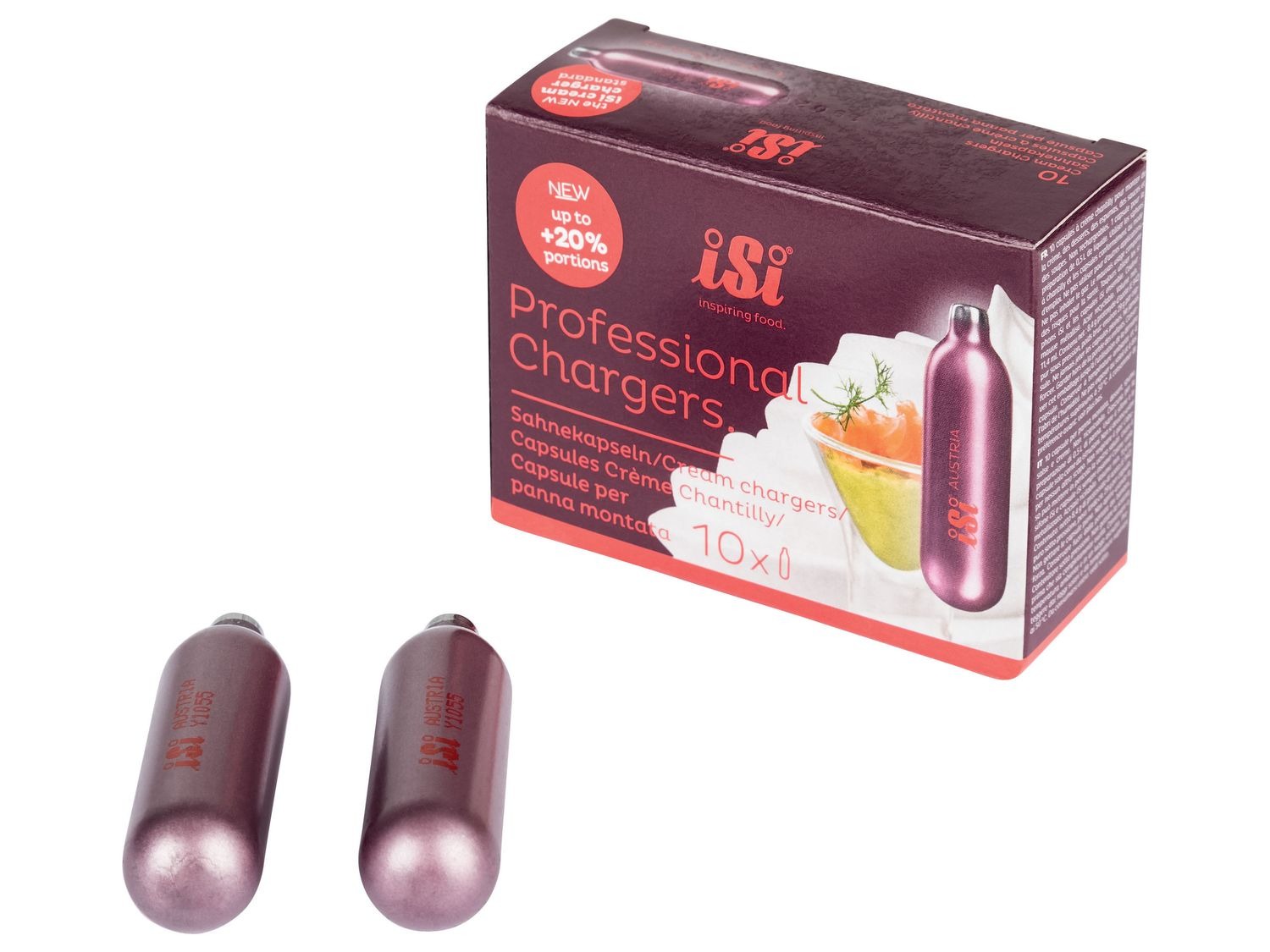 iSi Capsules à crème chantilly Lidl.be