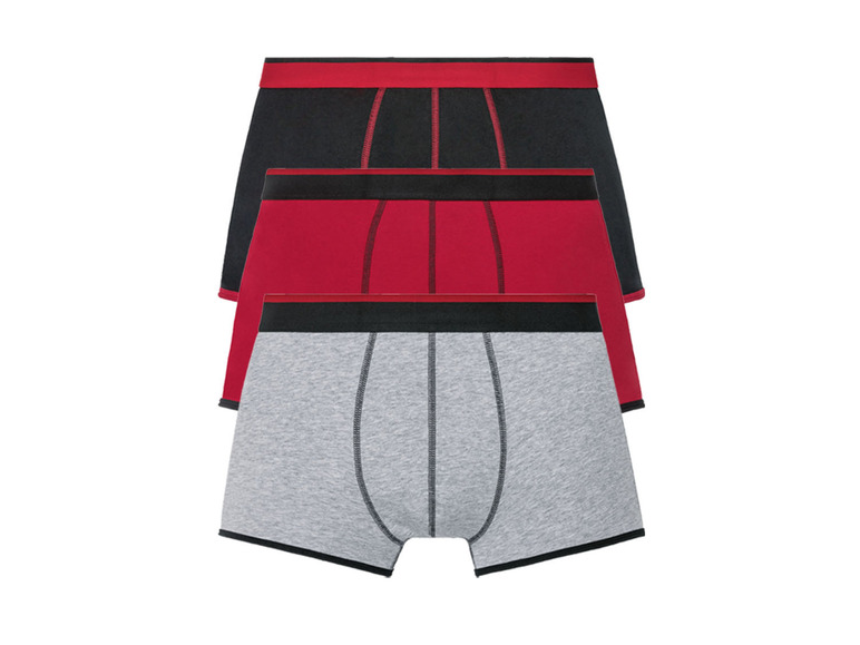 Ga naar volledige schermweergave: LIVERGY Set van 3 boxershorts van een katoenmix - afbeelding 39